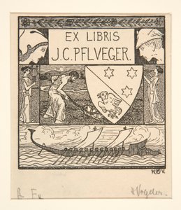 Exlibris: J.C. Pflueger