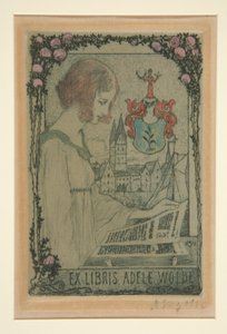 Exlibris von Heinrich Vogeler