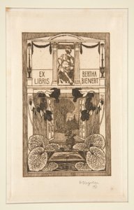 Exlibris von Heinrich Vogeler