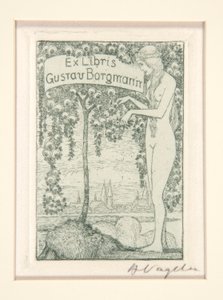 Exlibris von Heinrich Vogeler