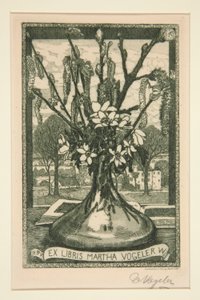 Exlibris von Heinrich Vogeler
