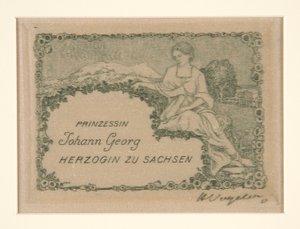 Exlibris von Heinrich Vogeler