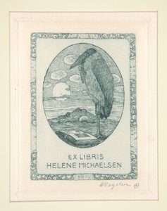 Exlibris von Heinrich Vogeler