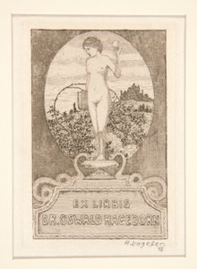 Exlibris von Heinrich Vogeler