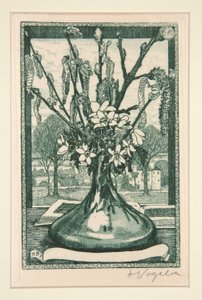 Exlibris von Heinrich Vogeler