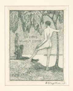 Exlibris von Heinrich Vogeler