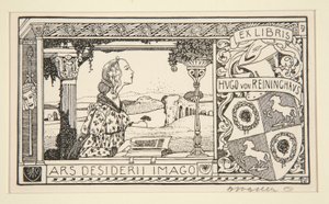 Exlibris von Heinrich Vogeler