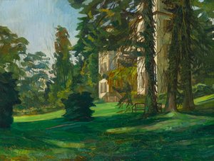 Schloss Hemsbach von Heinrich Wilhelm Trübner