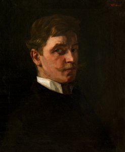 Selbstporträt, 1876-1877