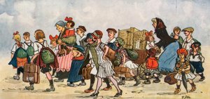 In die Ferienkolonie