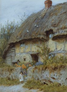 Ein Cottage in Berkshire von Helen Allingham