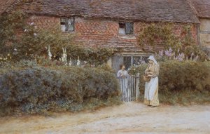 Ein Cottage in Haslemere von Helen Allingham