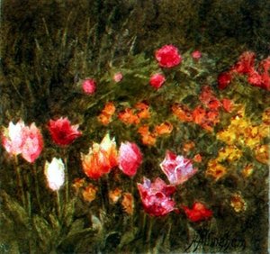 Ein Frühlingsgarten von Helen Allingham