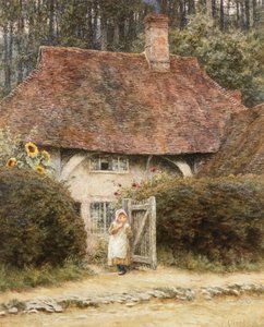 Am Hüttentor von Helen Allingham