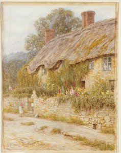 Hütte in der Nähe von Wells, Somerset von Helen Allingham