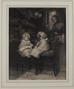 Flat Iron for a Farthing von Helen Allingham