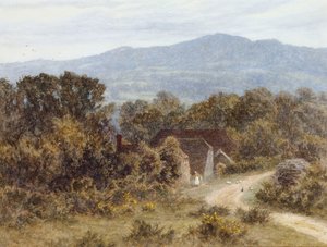Hindhead von Sandhills, Witley von Helen Allingham