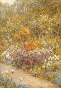 Im Küchengarten, Farringford von Helen Allingham