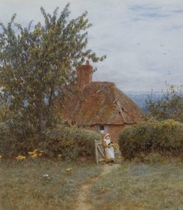 In der Nähe von Haslemere von Helen Allingham