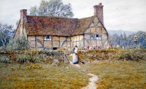 Altes Häuschen in Alfriston