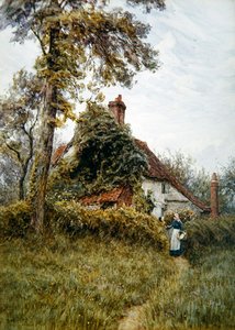 Alte Farm in Pinner von Helen Allingham