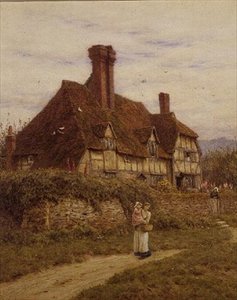 Altes Surrey Cottage von Helen Allingham