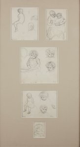 Skizzen von Henry Allingham, um 1884 von Helen Allingham