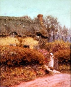 Das Hüttentor von Helen Allingham