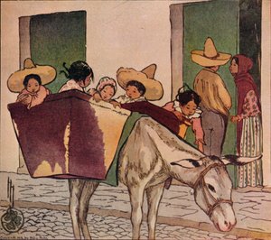 Eine Pause - Der Esel des Brotmännchens, 1912