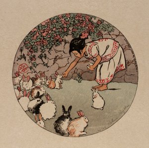 Die Kaninchen füttern von Helen Hyde