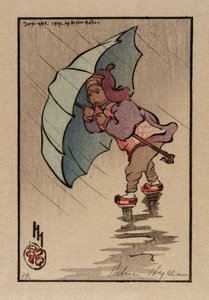 Der blaue Regenschirm von Helen Hyde