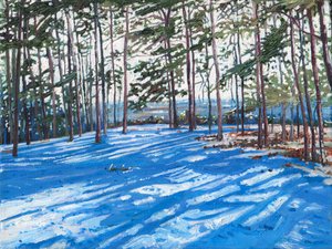 Verschneiter Grat, 2009 von Helen White
