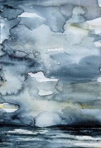 Stimmungsvolle Meereslandschaft