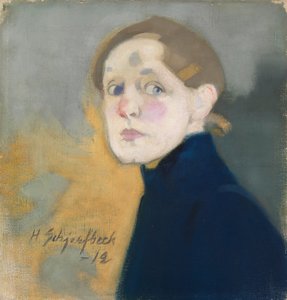 Selbstporträt, 1912 von Helene Schjerfbeck