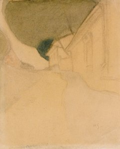 Schlossgasse, Tammisaari von Helene Schjerfbeck