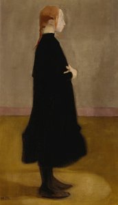Das Schulmädchen II, 1908 von Helene Schjerfbeck