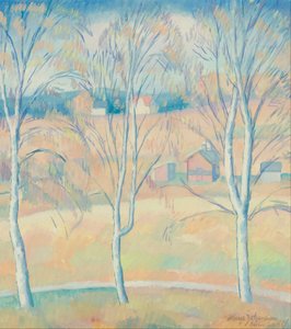 Frühlingslandschaft Halsingland von Helge Johansson