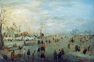 Winterlandschaft, 1630-1634