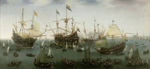 Die Rückkehr der zweiten Expedition nach Ostindien nach Amsterdam