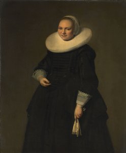 Porträt einer Frau von Hendrick Gerritsz Pot