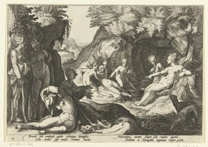 Diana entdeckt die Schwangerschaft von Callisto