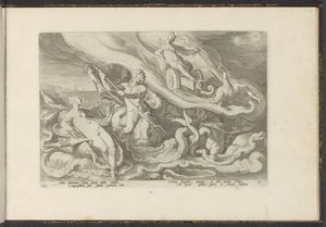 Juno beklagt sich bei Thetis und Oceanus