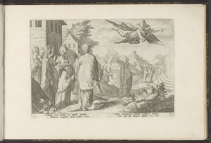 Merkur verliebt sich in Herse von Hendrick Goltzius (workshop of)