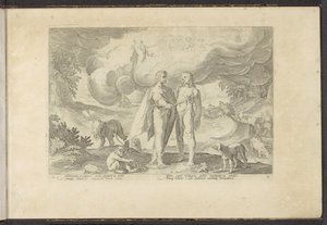 Prometheus schenkt den Menschen das Feuer von Hendrick Goltzius (workshop of)