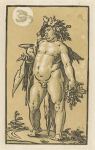 Bacchus von Hendrick Goltzius