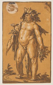 Bacchus von Hendrick Goltzius