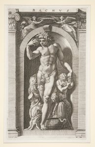 Bacchus, #7 in einer Serie von acht antiken Göttern