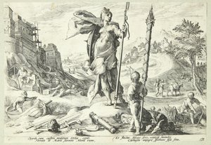 Bronzezeit von Hendrick Goltzius