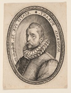 Büste eines Mannes nach links blickend von Hendrick Goltzius
