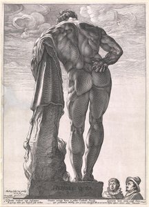 Der Farnesische Herkules von Hendrick Goltzius